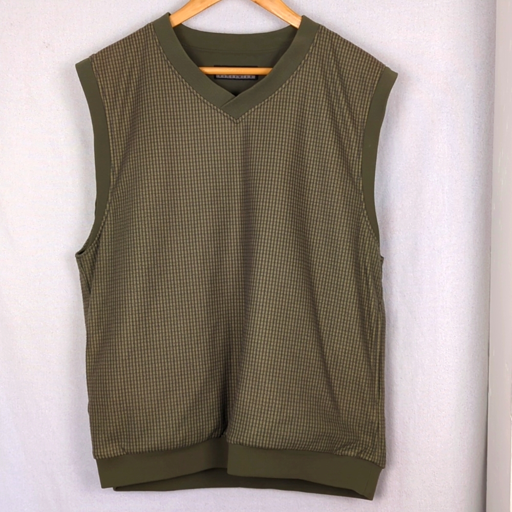 FORRESTERS Men's Large Vest Reversible Outerwear Jacket